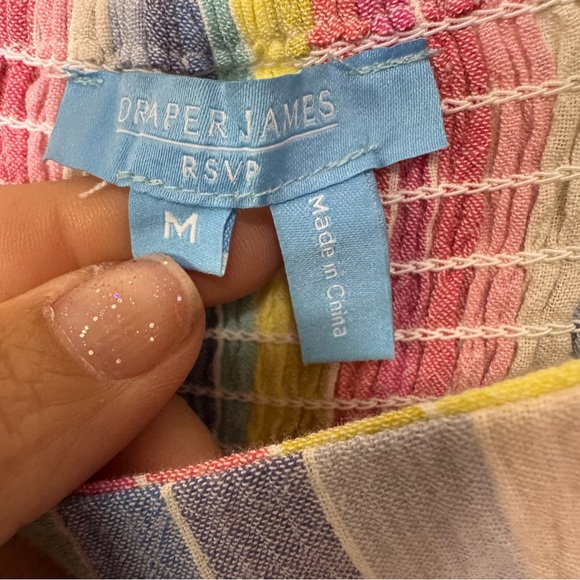 Draper James Multicolor Striped Maxi Dress - Picture 4 of 12